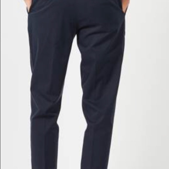 Sandro Mens Marine Straight-leg Pants Size 40/30us - Picture 6 of 10